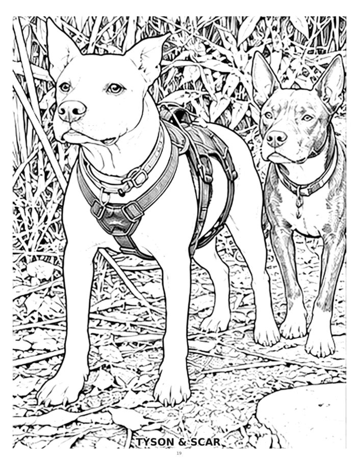 Learning to Dog Again — coloring preview 3