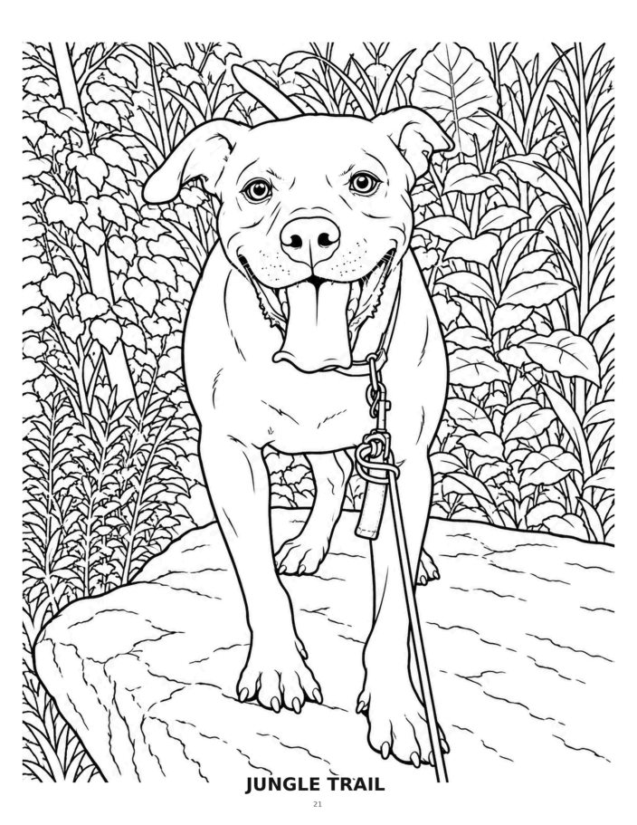 Learning to Dog Again — coloring preview 4