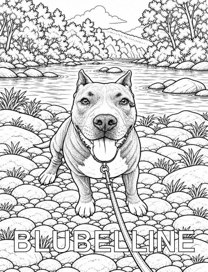 Rescue. River. Rehab. Rehome. — coloring preview 1